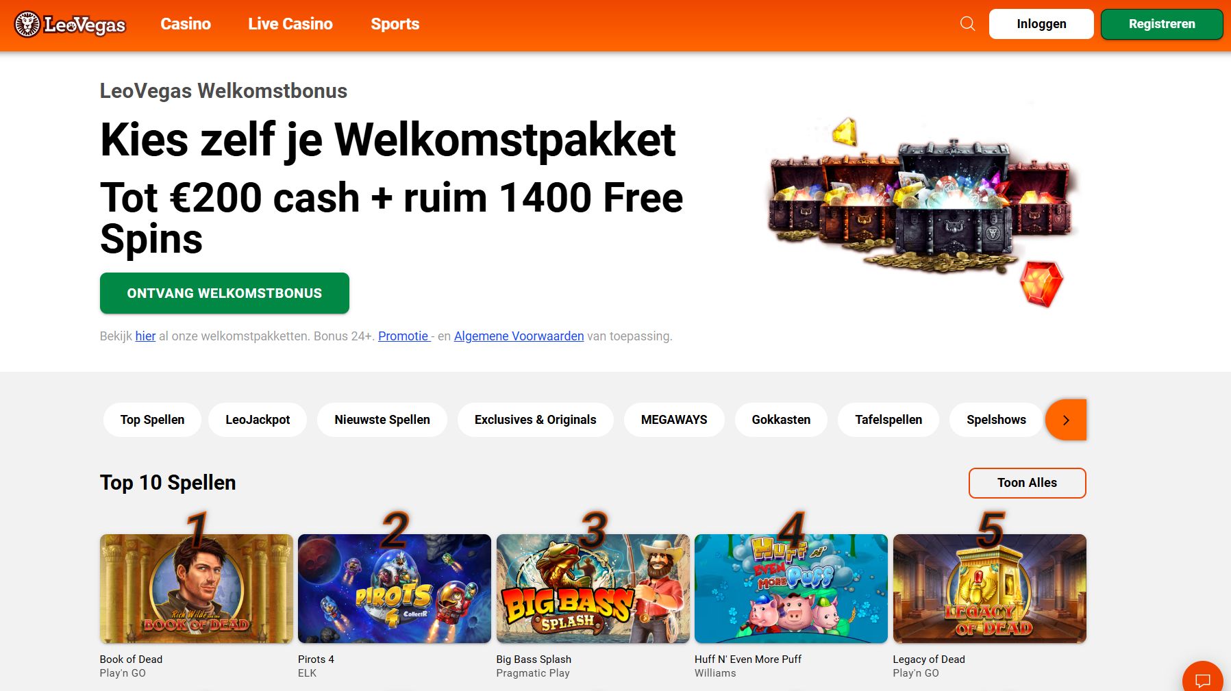 leo vegas play online