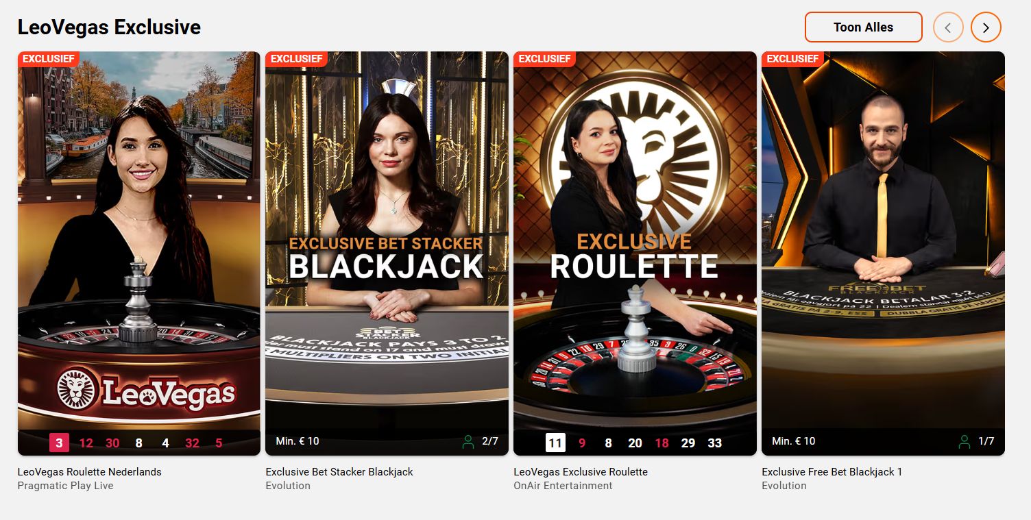 leo vegas play online